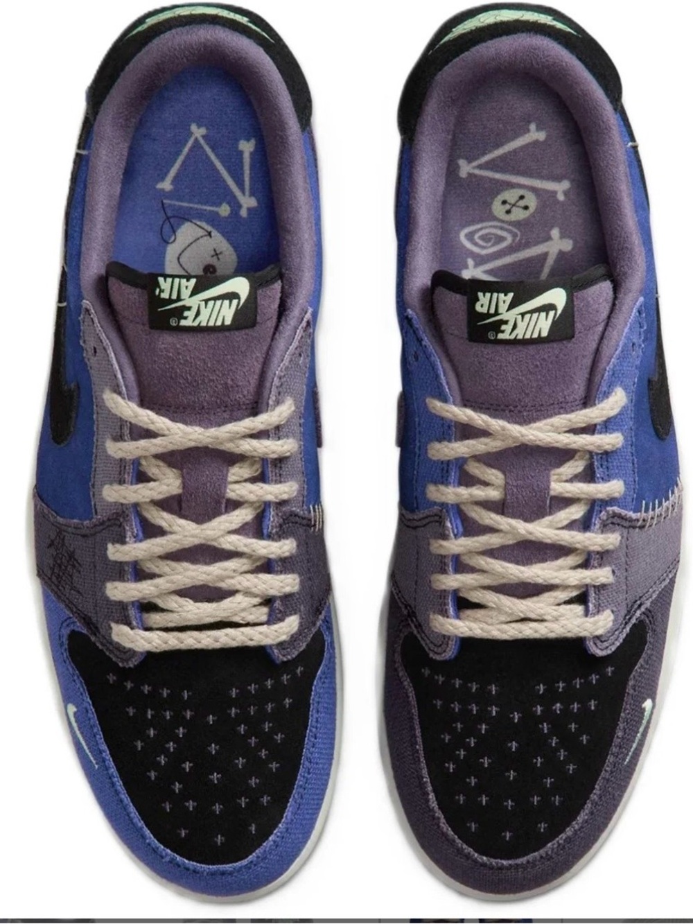 Air Jordan 1 Retro Low OG x Zion Williamson “Voodoo Alternative” collab BN sz6.5